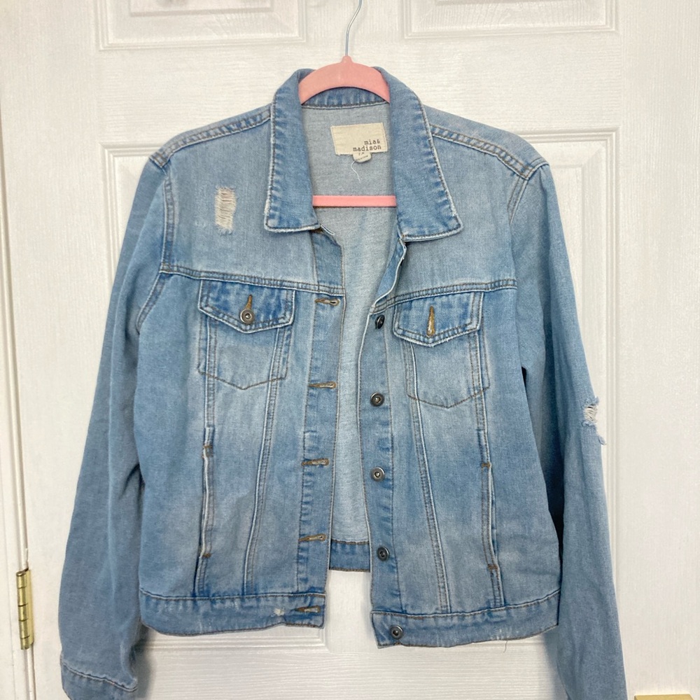 Madison Light Blue Jean Jacket